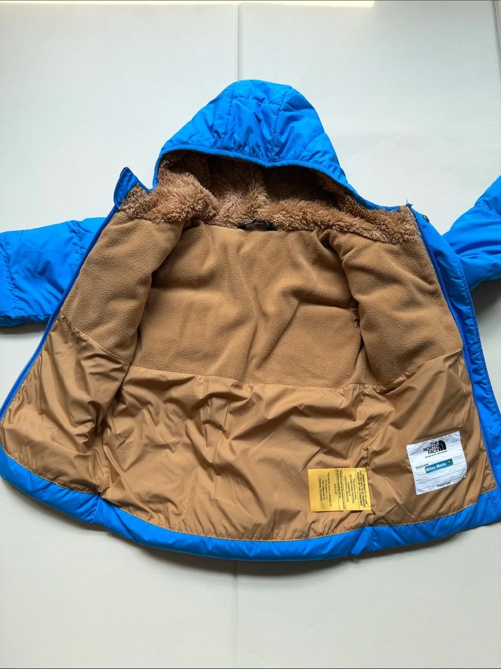 The North Face Boys Moondoggy 600-Fill Down Heavyweight Puffer Jacket Blue